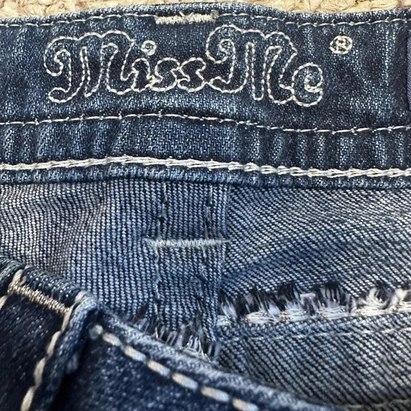 Miss Me Y2k women's rhinestone embellished Bootcut jeans. size 27 - Picture 5 of 15